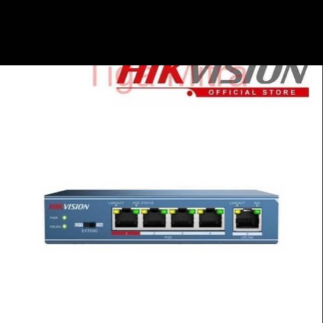 Poe switch hikvision 4pot 1 to 4 port