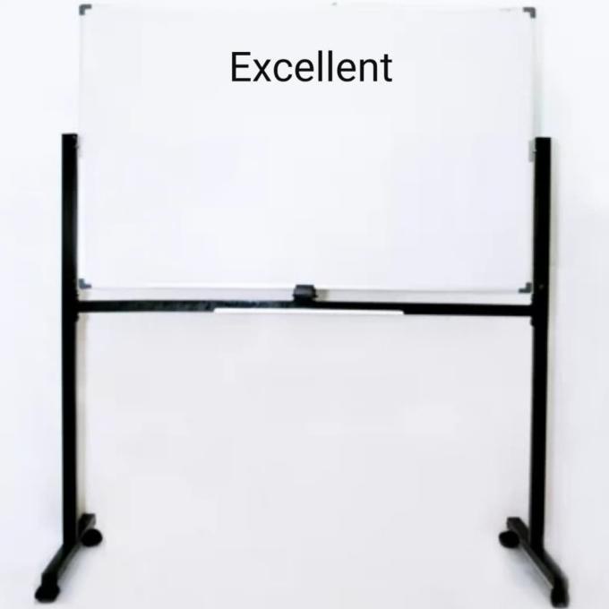 

White board Papan Tulis uk 120x180 kaki free ongkir untuk Wilayah Dki