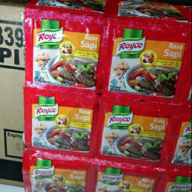 

Royco rasa sapi dan ayam 9gram perenceng isi 12