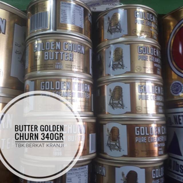 

BUTTER GOLDEN CHURN 340GR
