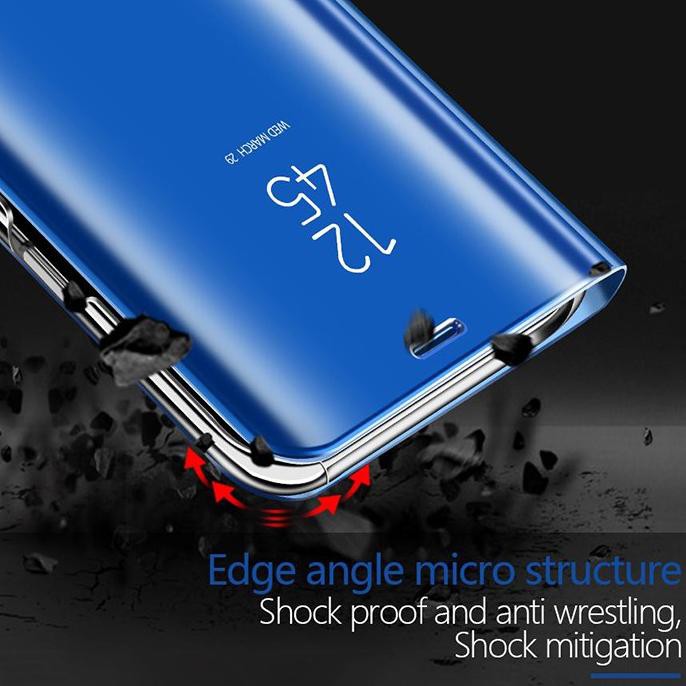 Recommended, CLEAR VIEW STANDING OPPO A5 2020 FLIP COVER MIRROR CASE bn54'