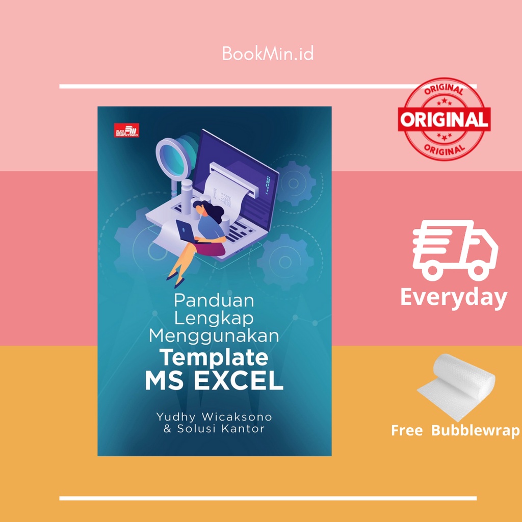 Jual Buku Panduan Lengkap Menggunakan Template Excel ByYudhy Wicaksono ...