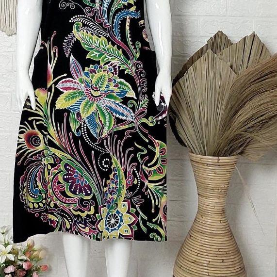 ❋ DASTER BATIK KENCANA UNGU KENCANA UNGU DASTER KENCANA UNGU LEBEL BIRU BATIK KANCING BUNSUI GROSIR 