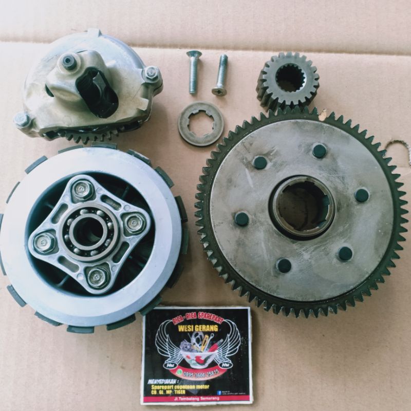 draf gear ransel gerbok heskopling megapro primus original copotan motor