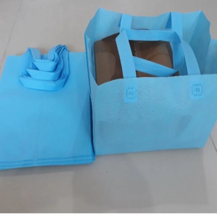 

PROMO Tas Kain Spunbond 25x25x22 - Biru