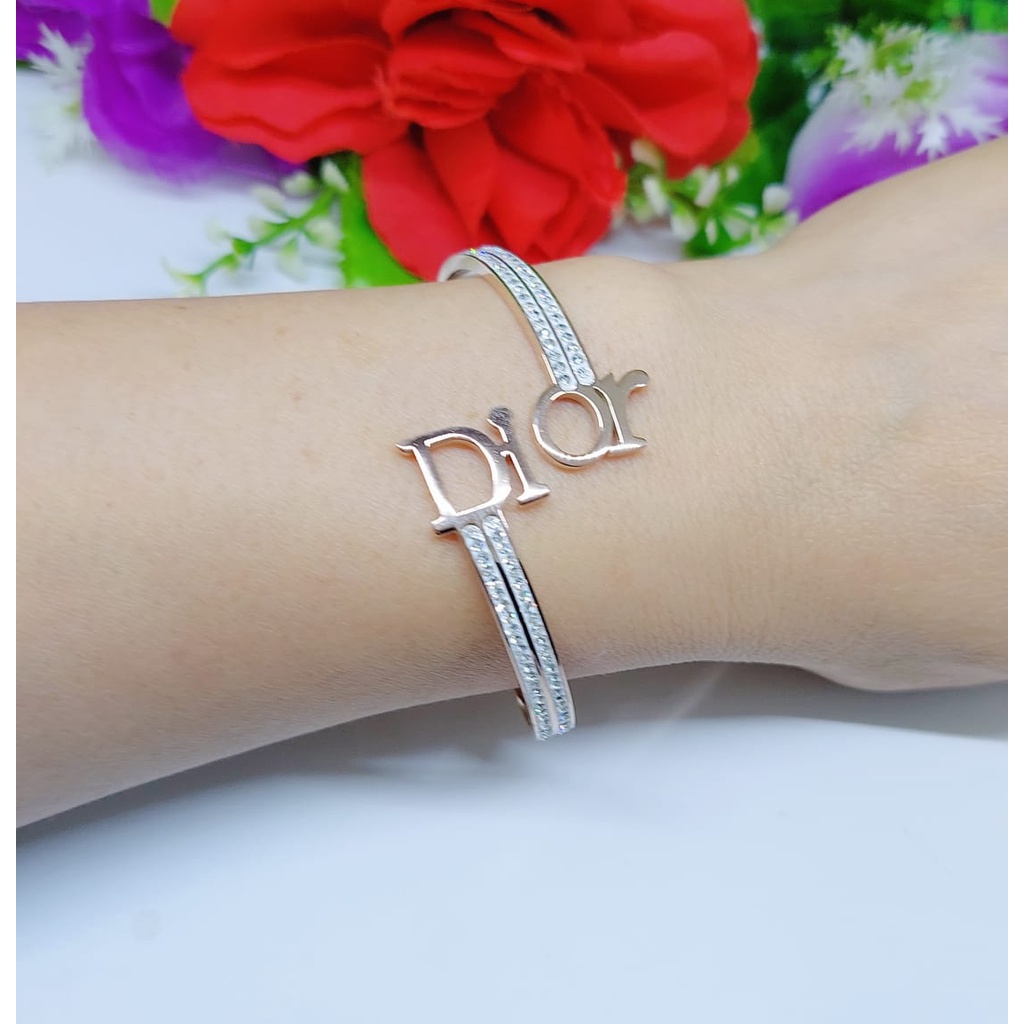Titanium gelang mata full perhiasan jewelry 0189