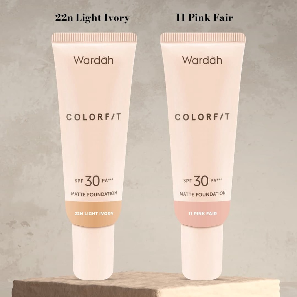 Wardah Colorfit Matte Foundation Series