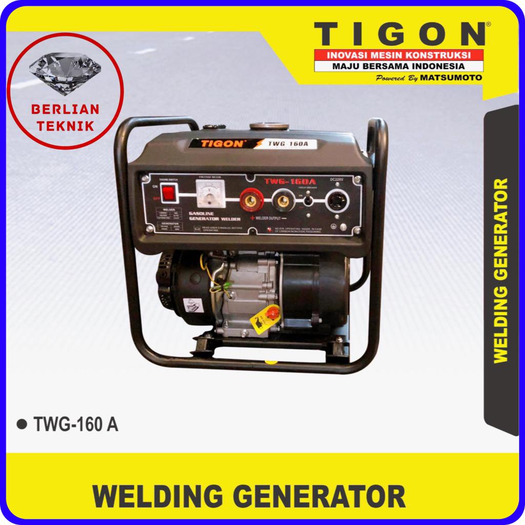 Mesin Las Bensin Welding Generator Machine Tigon TWG 160 A