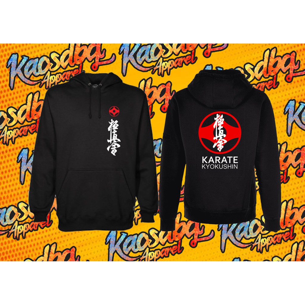 JAKET HOODIE KARATE KYOKUSHIN