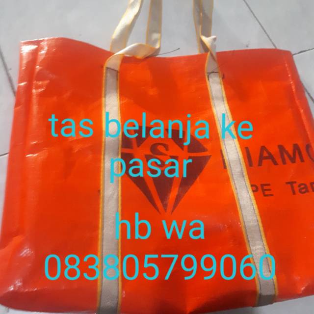 Tas terpal buat balanja ke pasar buat bawah sayur