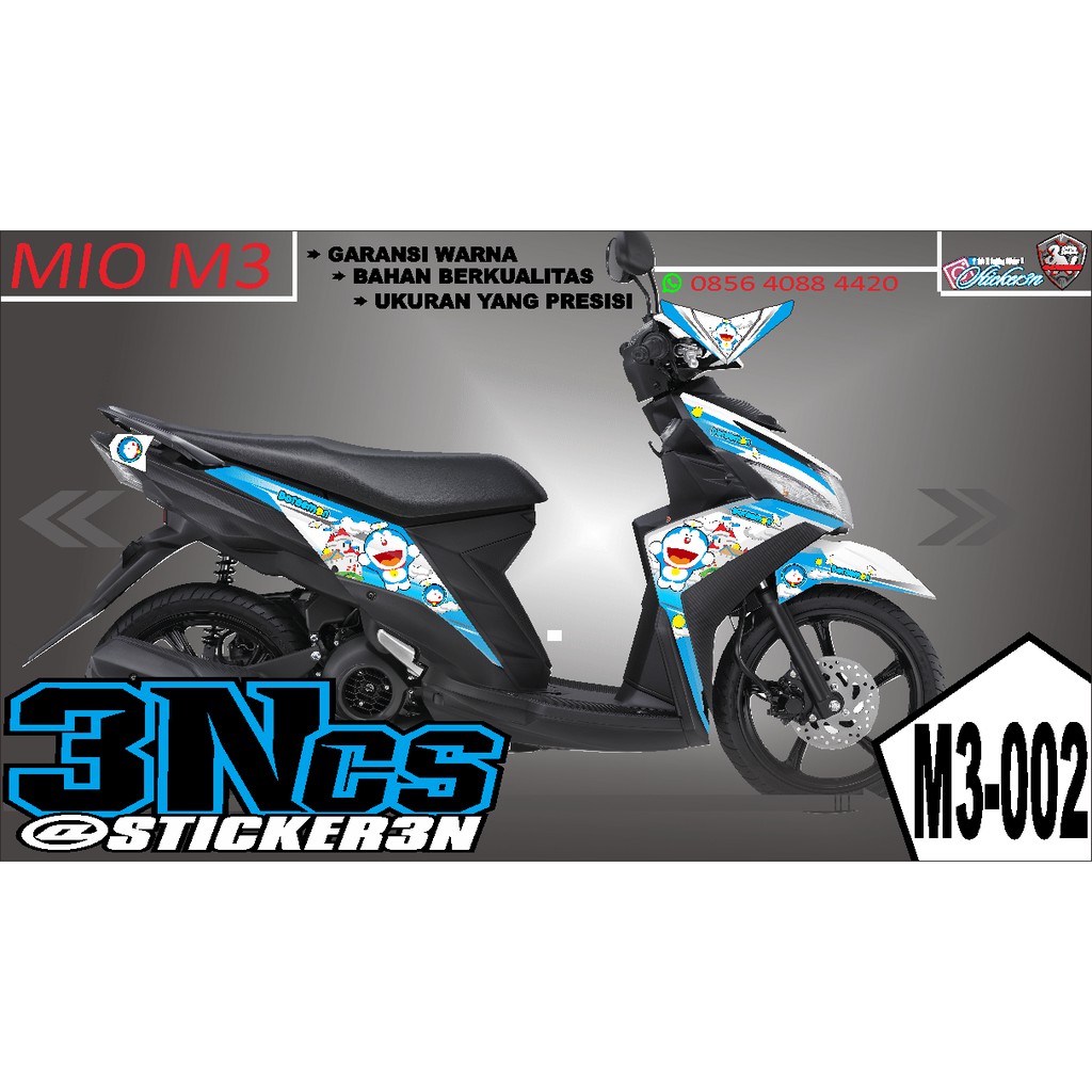 30+ Trend Terbaru Stiker Doraemon Motor Mio M3 - Aneka ...