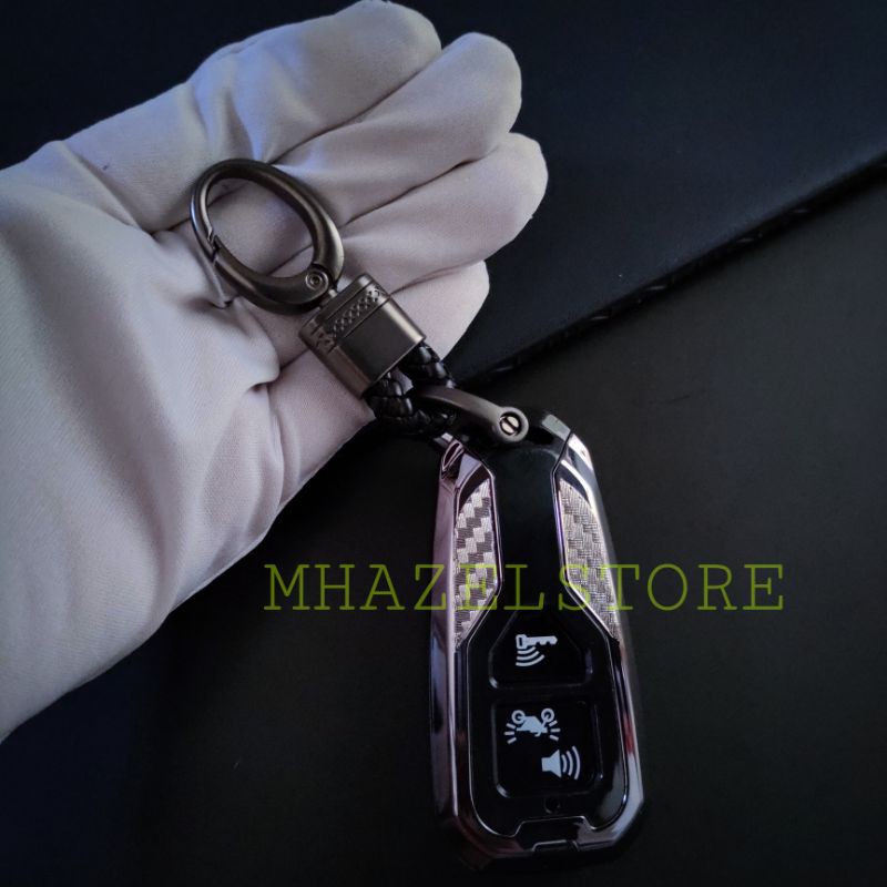 Gantungan kunci casing cover CASE SILVER remote keyless motor honda all pcx 160 up