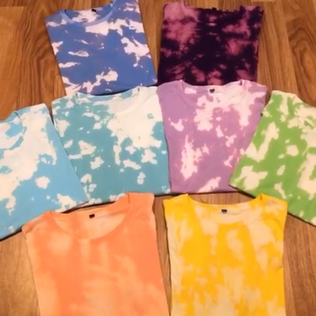 

TIE DYE SATU WARNA (Pastel)