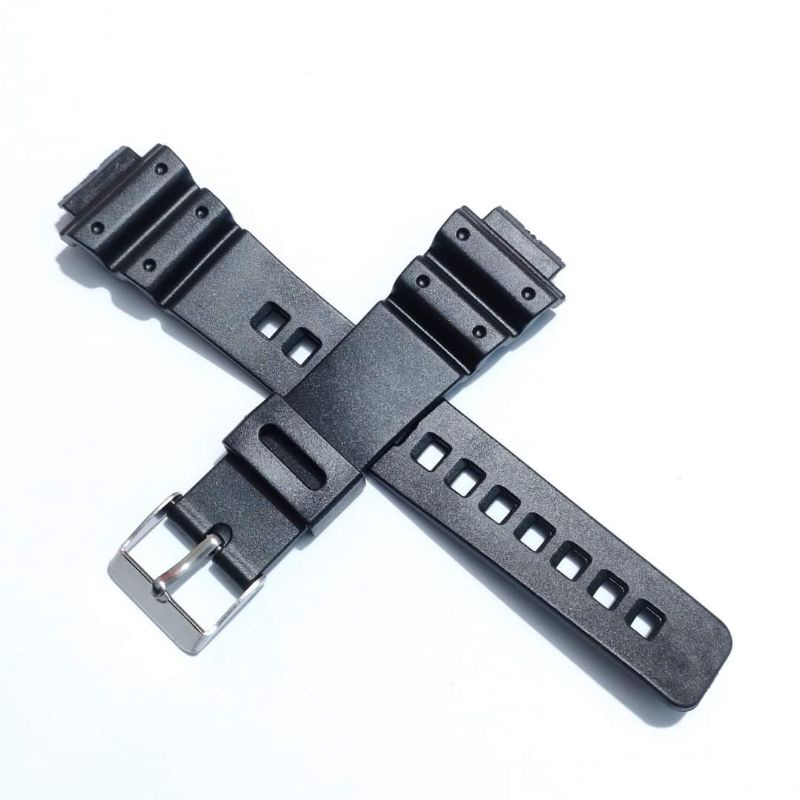 Tali Rubber Strap Watch Bend Termurah Jam Tanga Casio Mrw 210h MRW-210H Hitam