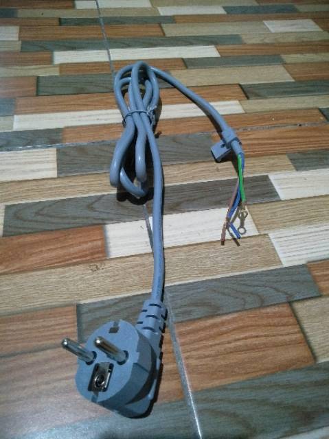 Kabel power kabel colokan kulkas mesin cuci