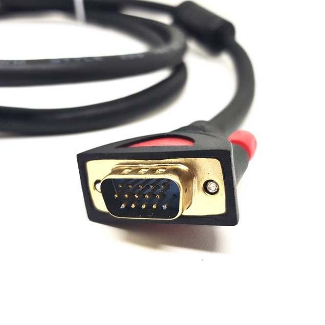 SKU-1069 KABEL VGA 1.5M 3+9 SUPER HIGH QUALITY GOLD PLATED 1.5 METER