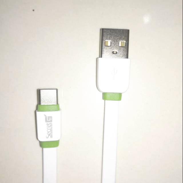 Kabel data Android Type-C To USB SECRET G XS073 Type-C 30CM Cable white Original