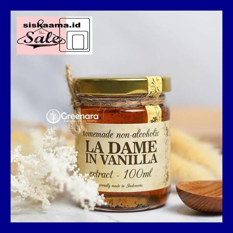 

A40D0Yh La Dame In Vanilla Extract 100Ml - Ekstrak Vanila Halal Mui D50Tr40V