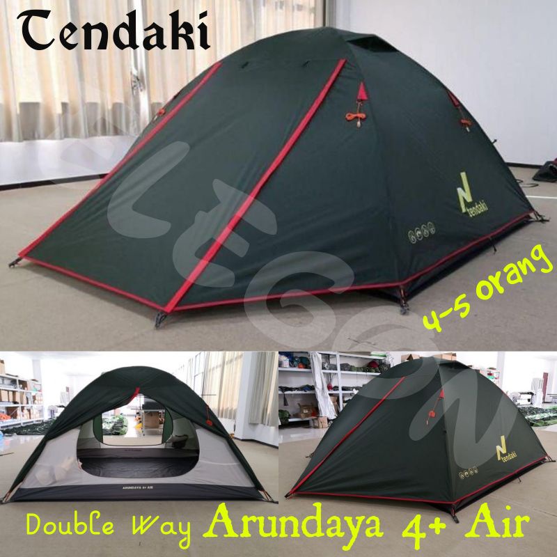 Tenda Tendaki Arundaya 4+ Air Ultralight Alloy 4-5 Org Footprint Arundaya 4