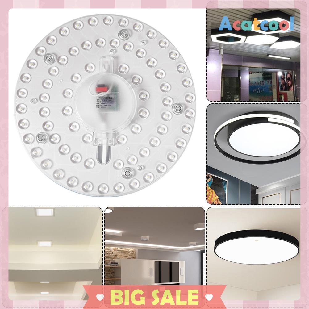 LED Ceiling Light AC220V 12/18/24/36W Surface Mounted Household Lamp Supply