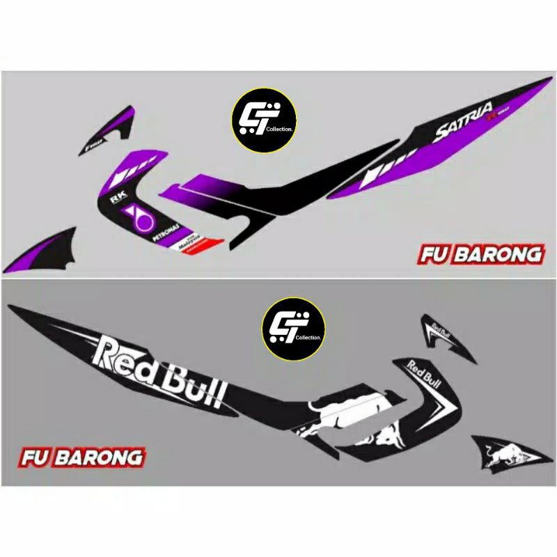 STRIPING SATRIA FU 150 / STICKER LIS VARIASI SATRIA FU BARONG
