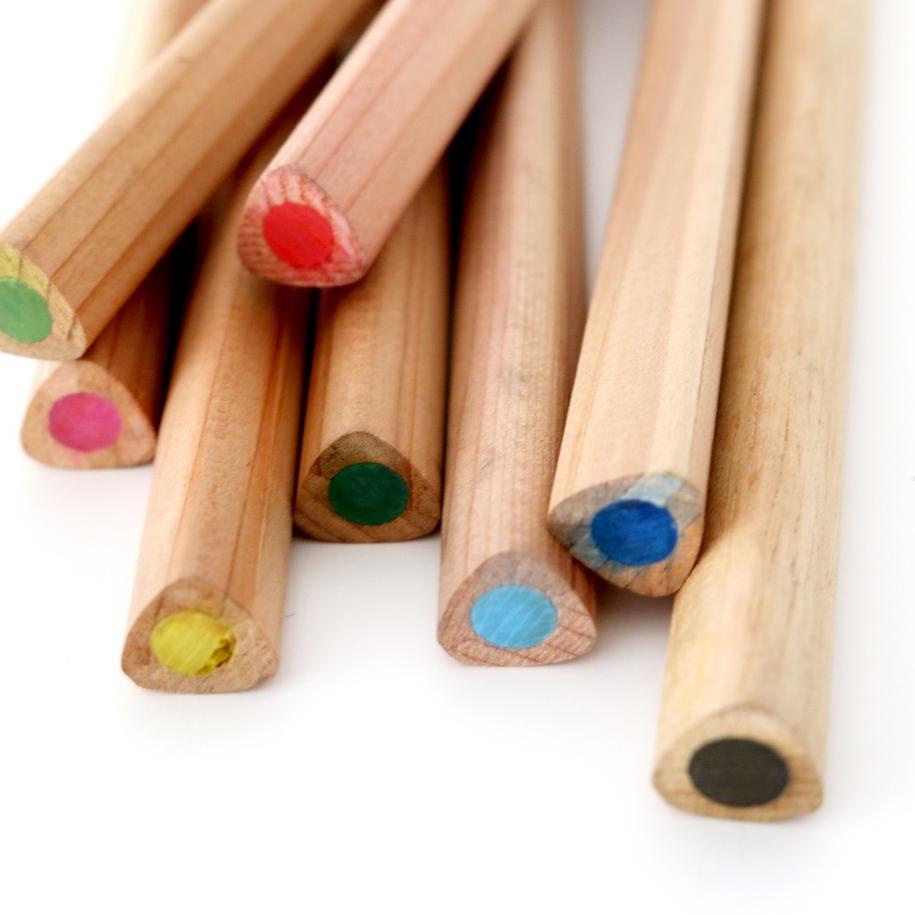 

HIGH QUALITY 12.12 Pensil warna import Jumbo 12 warna - Ergonomics Grip う