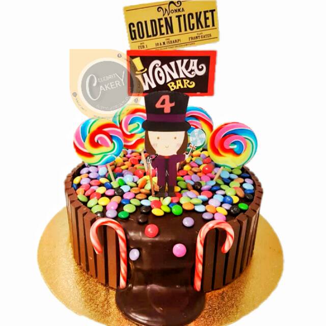 

Kue Ultah Ulang Tahun KitKat Cake