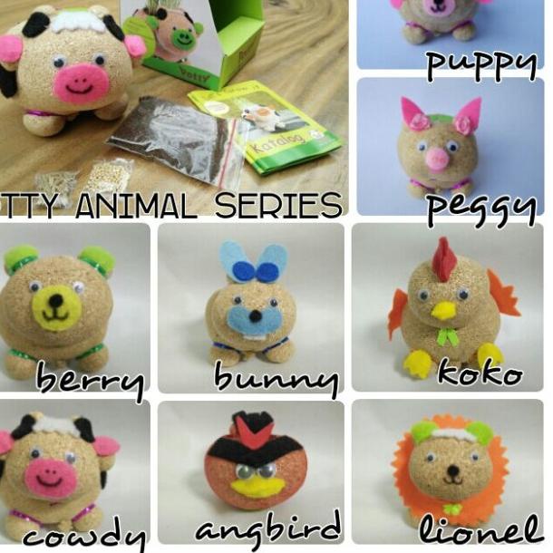 Boneka Potty Kelinci | Paket Berkebun Anak | Tanaman Hias