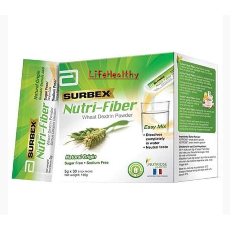 

Surbex Nutri Fiber Sugar Free 5g x 30