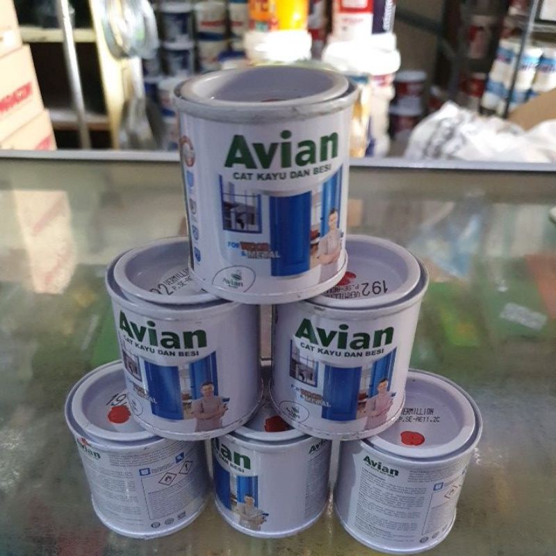 

avian 50cc / cat minyak kayu & besi