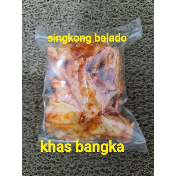 

Keripik Singkong Balado Pedas Manis Khas Bangka