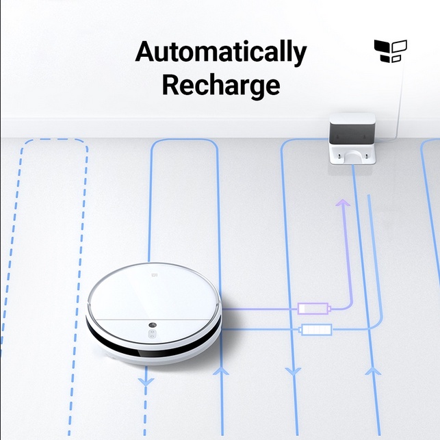 Mi Robot Vacuum 2C - Mi Robot Vacuum &amp; Mop in One Go with Smart Mapping