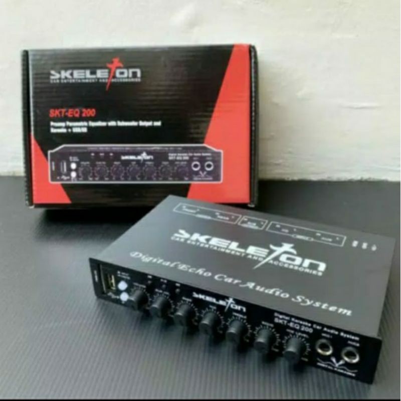 Parametrik equalizer usb skeleton skt-eq200