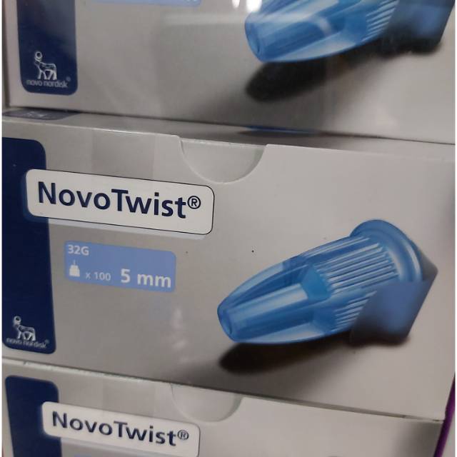 Novotwist jarum insulin 32g 5mm