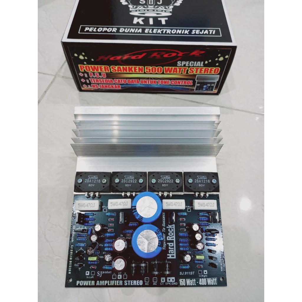 KIT POWER SANKEN 500W STEREO Kit power sanken 500 watt stereo Hardrock