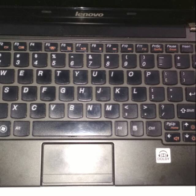 Keyboard Kybord kibod Netbook Lenovo S100 S10-3 S10-3S S205 Series - Hitam