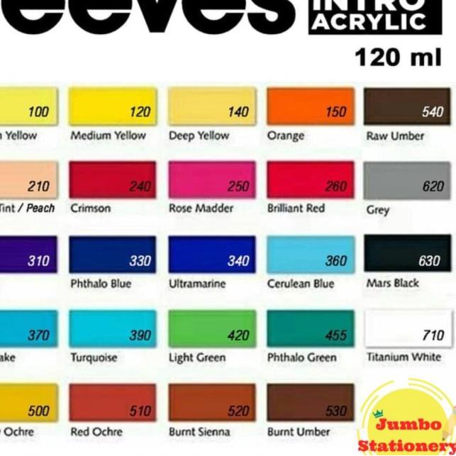 

➻ Reeves Acrylic Paint Intro 120ml ◙