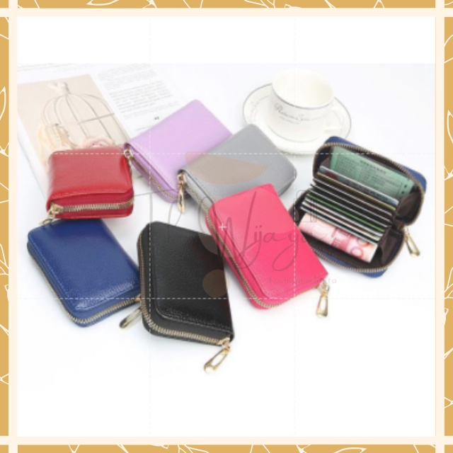 Dompet Kartu Wanita Dompet Import Mini Chloe Card