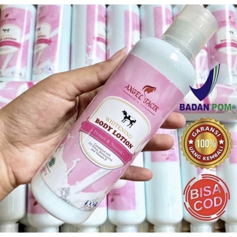 READY! WHITENING BODY LOTION ANGEL TACIK BPOM HB ANGEL TACIK ORIGINAL LOTION HB PEMUTIH PENCERAH KULIT