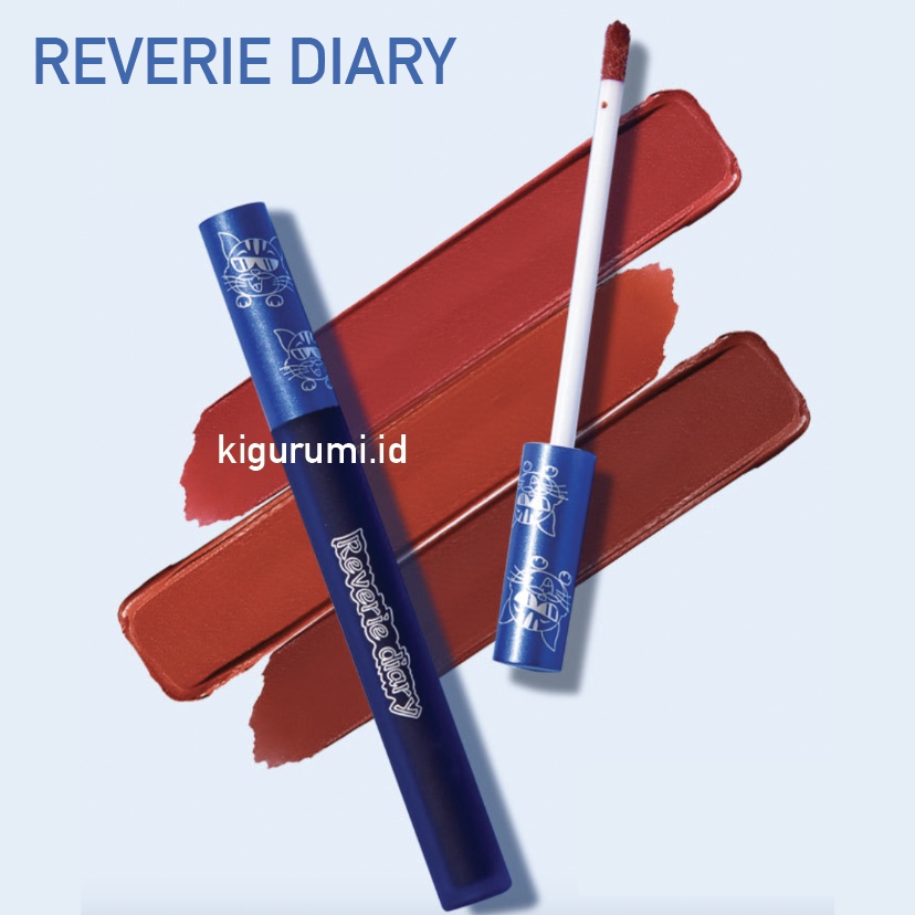 REVERIE DIARY Lip Glaze Velvet Blue Upper Lip Fog Lipstick 6 Color