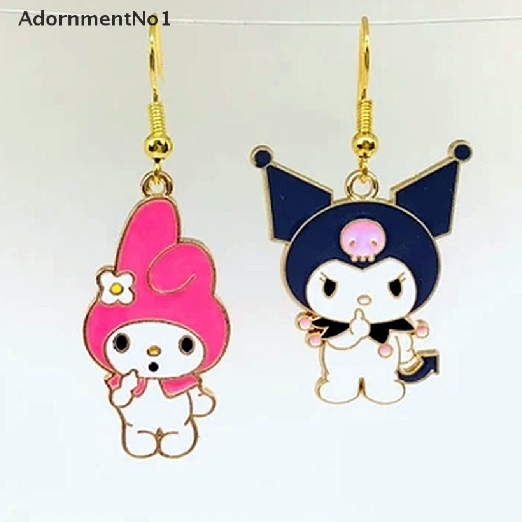 (AdornmentNo1) Anting Gantung Panjang Kait Motif Kartun Kelinci Untuk Perhiasan Wanita / Cosplay