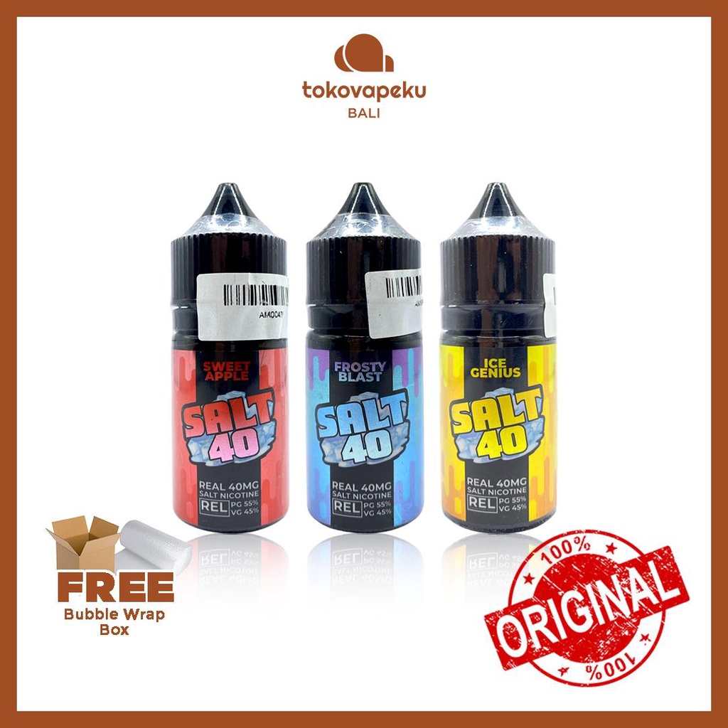 SALT 40 SERIES SALTNIC 40MG SALT SERIES 30ML SALT 40 AUTHENTIC by J99 VAPE