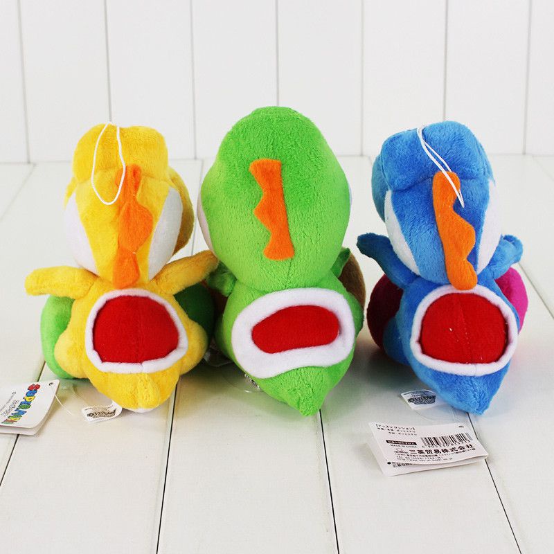 18cm Super Mario Bros Plush Yoshi Joeut Stuffed Animal Doll Soft Pendant Gift