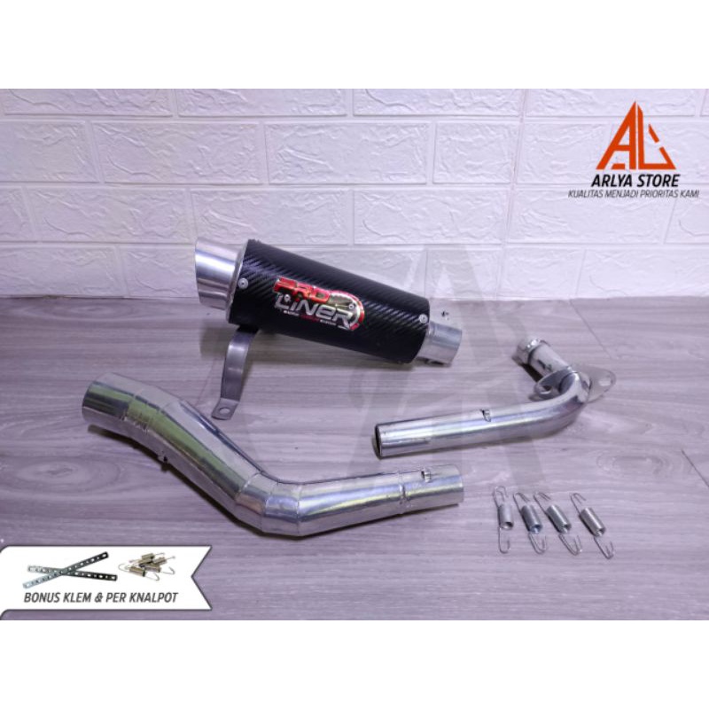 KNALPOT RACING PCX PRO LINER CARBON CROME