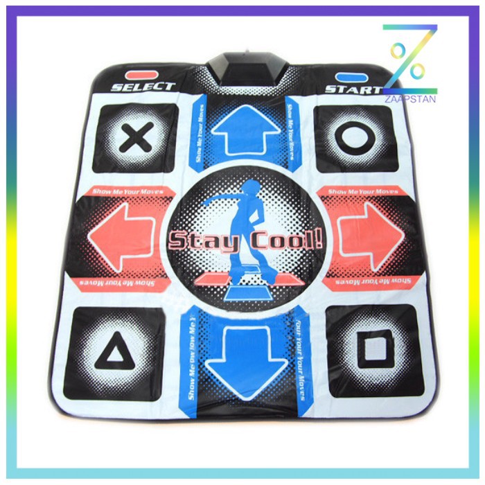 Nendo Karpet Matras DDR Dance Dance Revolution Anti Slip USB RCA Pad -