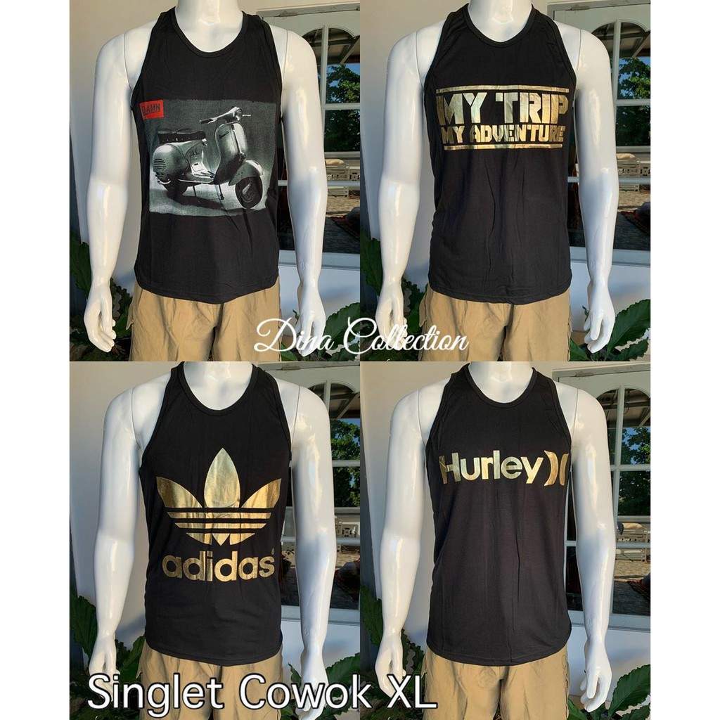 Baju singlet kaos oblong Bali XL