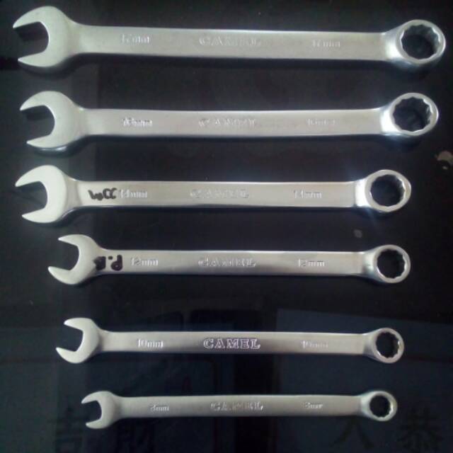 8 10 12 14 16 17 19 21 mm kunci ring pas camel/fata sok sock socket
