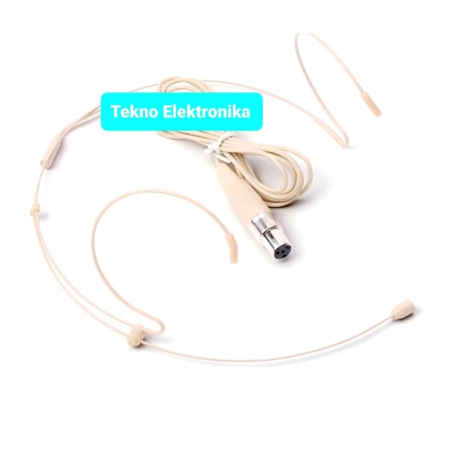 Mic Headset Lidi Kondensor Shure TA4F New