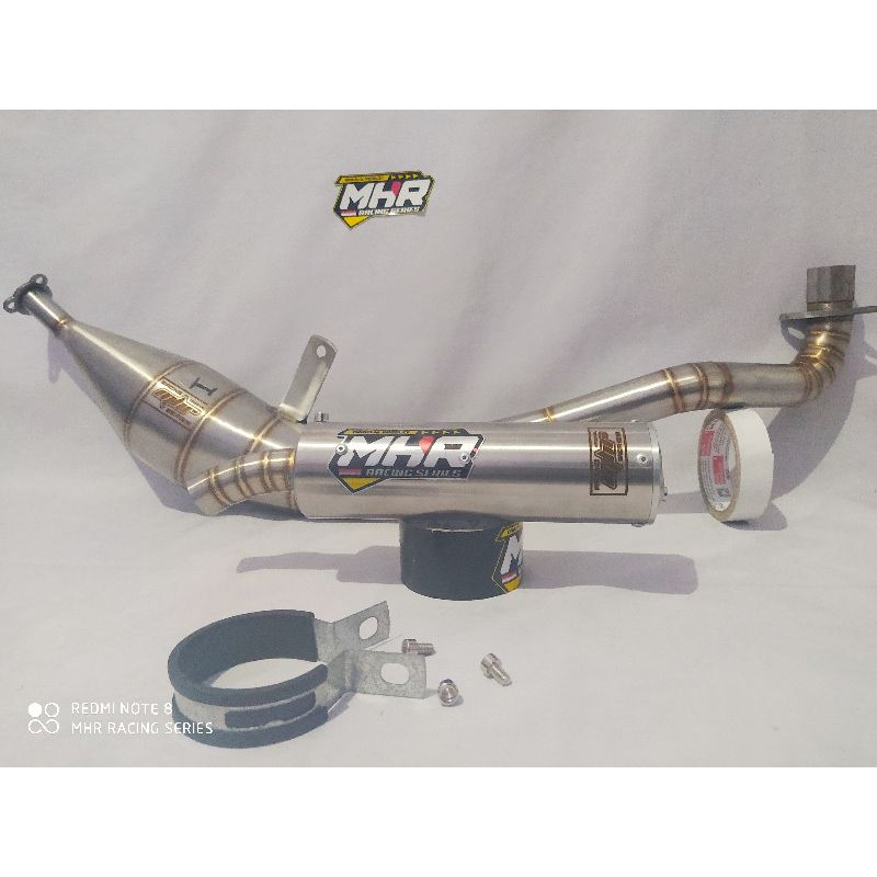 Knalpot FIZ R Stainless Original MHR RACING