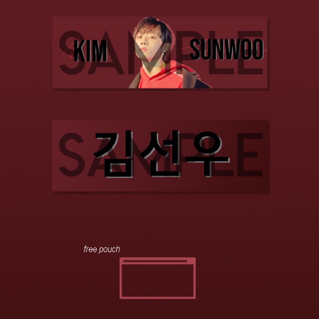 SLOGAN SUNWOO